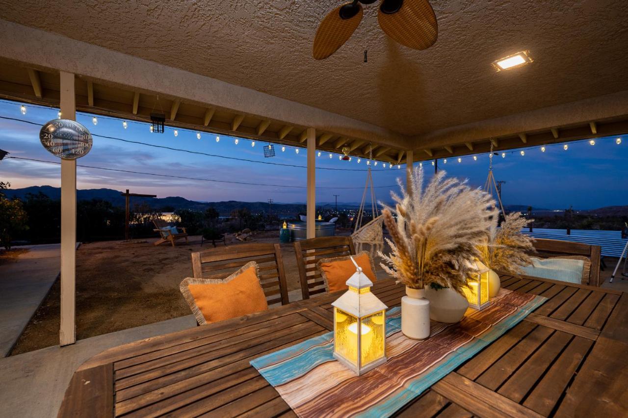 The Stargaze In Joshua Tree - Pool, Hot Tub, Views Villa Kültér fotó